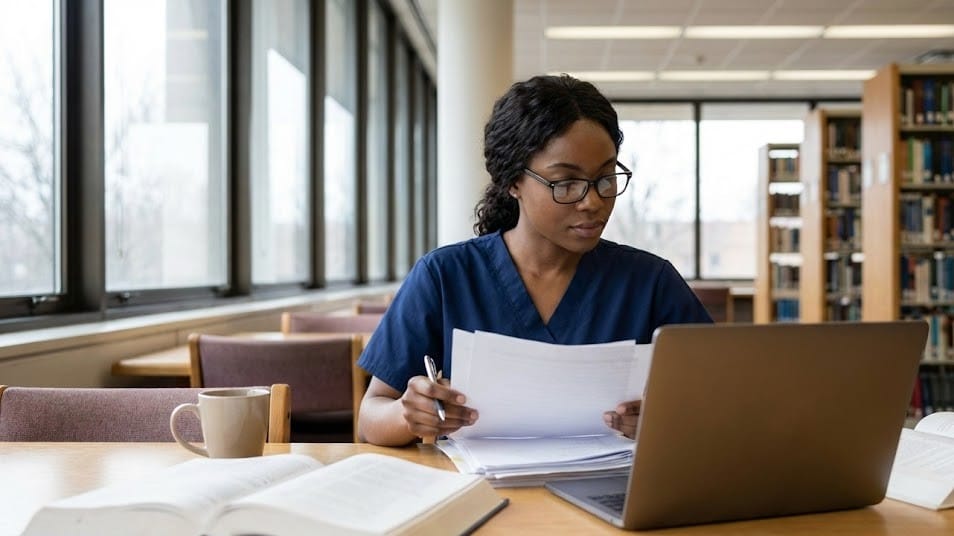 ICU nurse preparing and improving CRNA school application